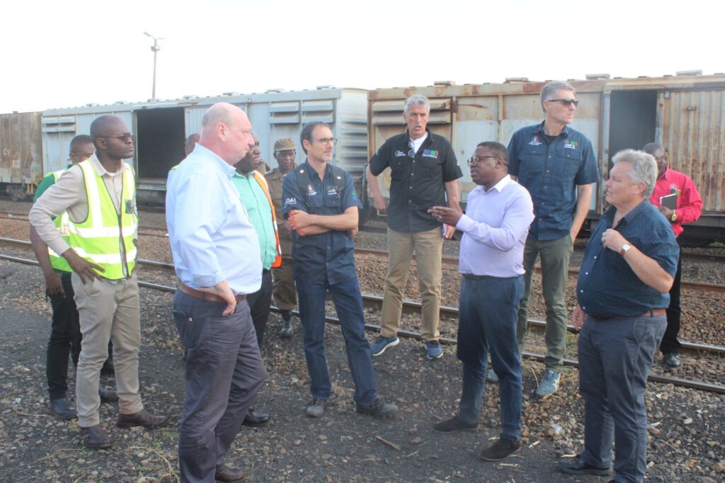EU DELEGATION TOUR BWANA MKUBWA STATION