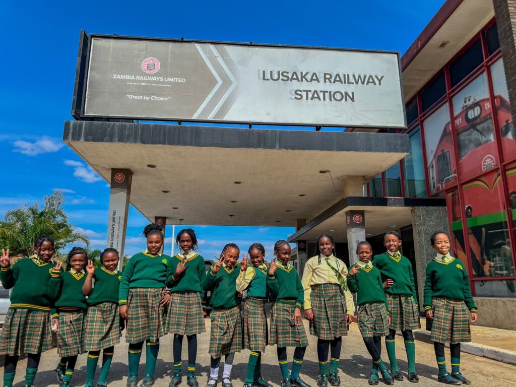 ZAMBIA RAILWAYS LIMITED (ZRL) HOSTS PUPILS FROM GREAT NORTH ROAD ACADEMY