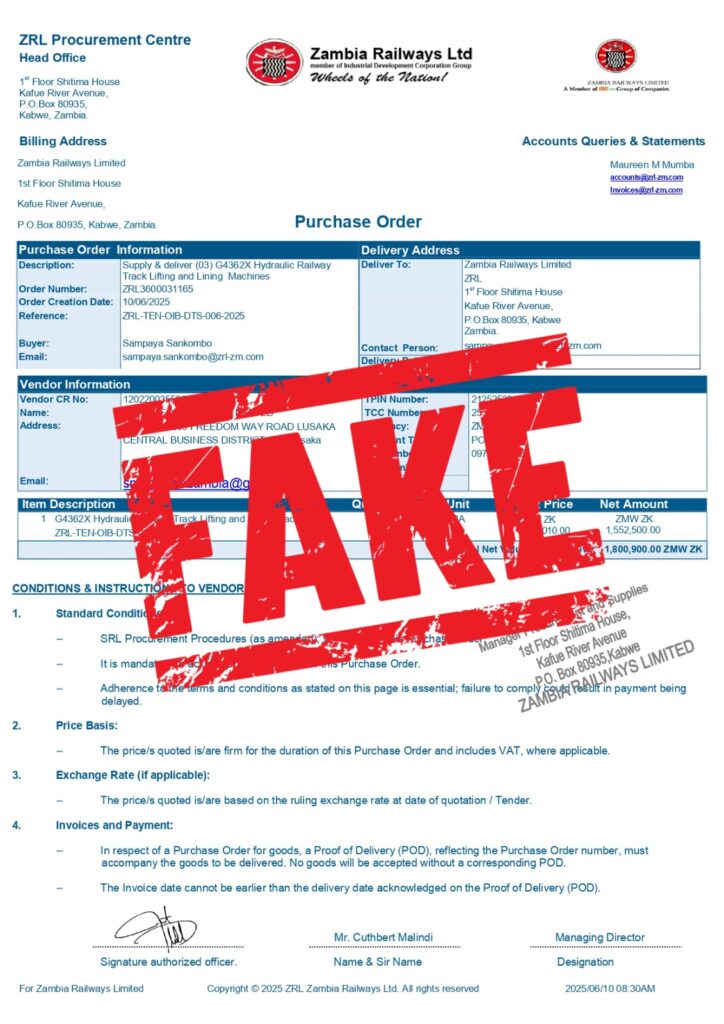 BEWARE OF SCAMMERS