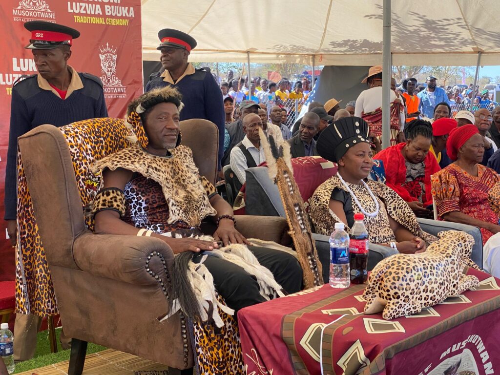 ZRL ATTENDS LUKUNI LUZWA BUUKA TRADITIONAL CEREMONY